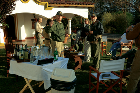 Dove Hunters Enjoying Some Outdoor Time