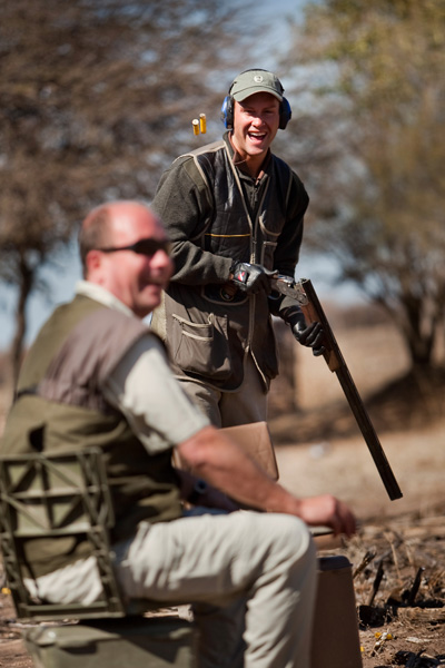 happy dove hunting shooters at Los Chanares